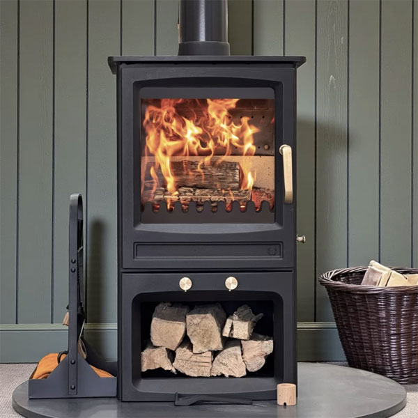 Elk Brass With Stand stove by Ecosy+ Elk Brass With Stand stove by Ecosy+
