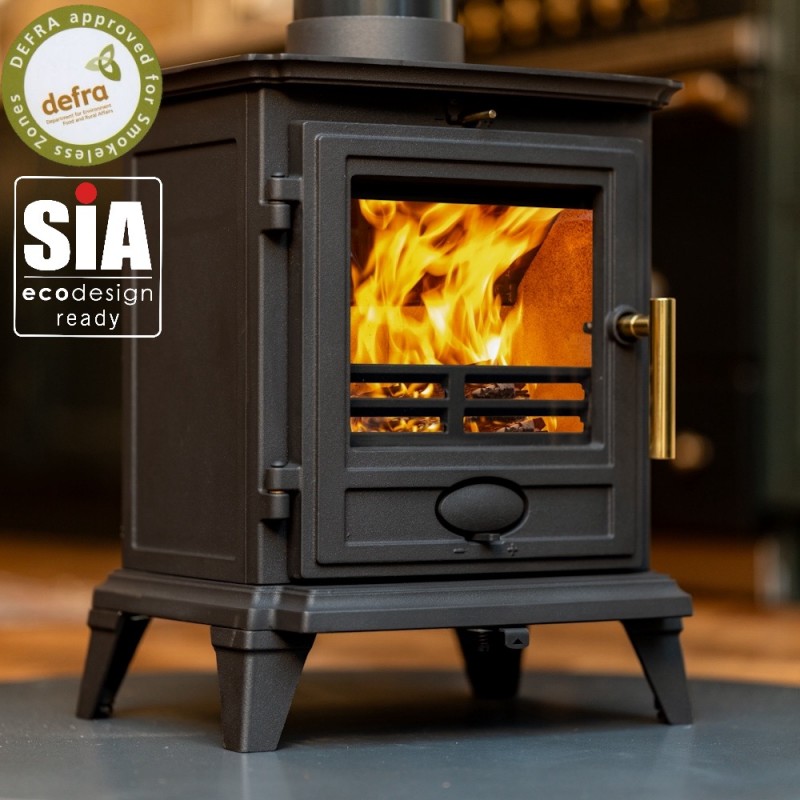 Rock Compact stove by Ecosy+