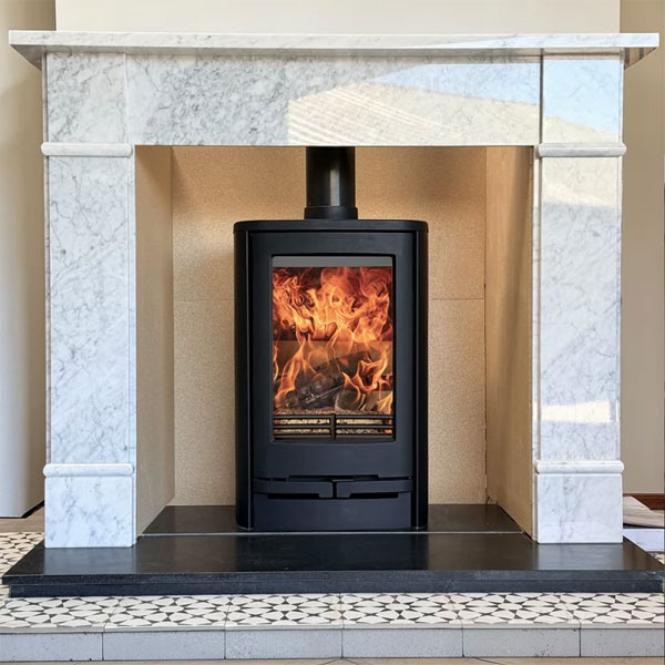 Vista 500 Low Oval stove by Ecosy+ Vista 500 Low Oval stove by Ecosy+
