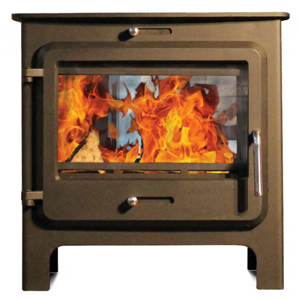 Clarity Double Sided Multifuel/Woodburning stove by Ekol