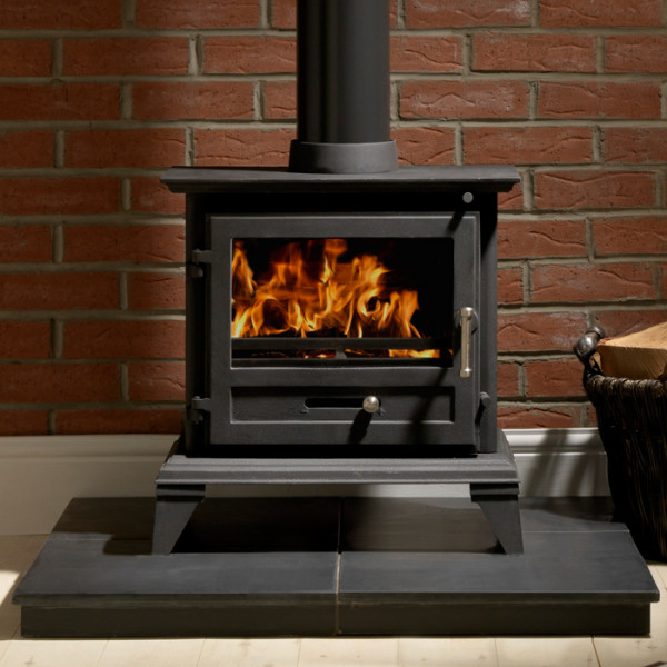 Classic 8 Cleanburn wood burning multi fuel Stove stove by Firefox Stoves